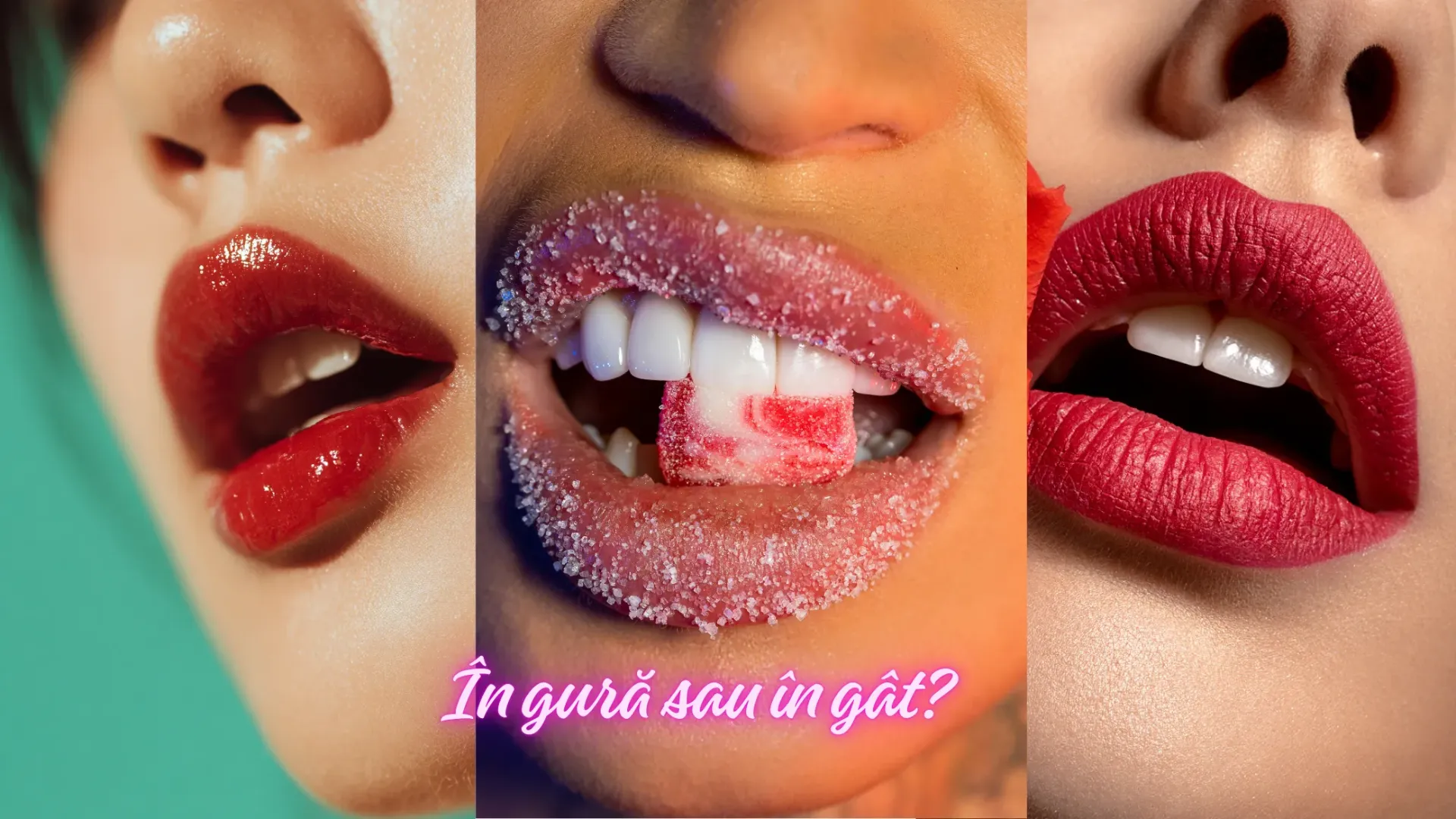 l-am lasat sa termine in gura mea