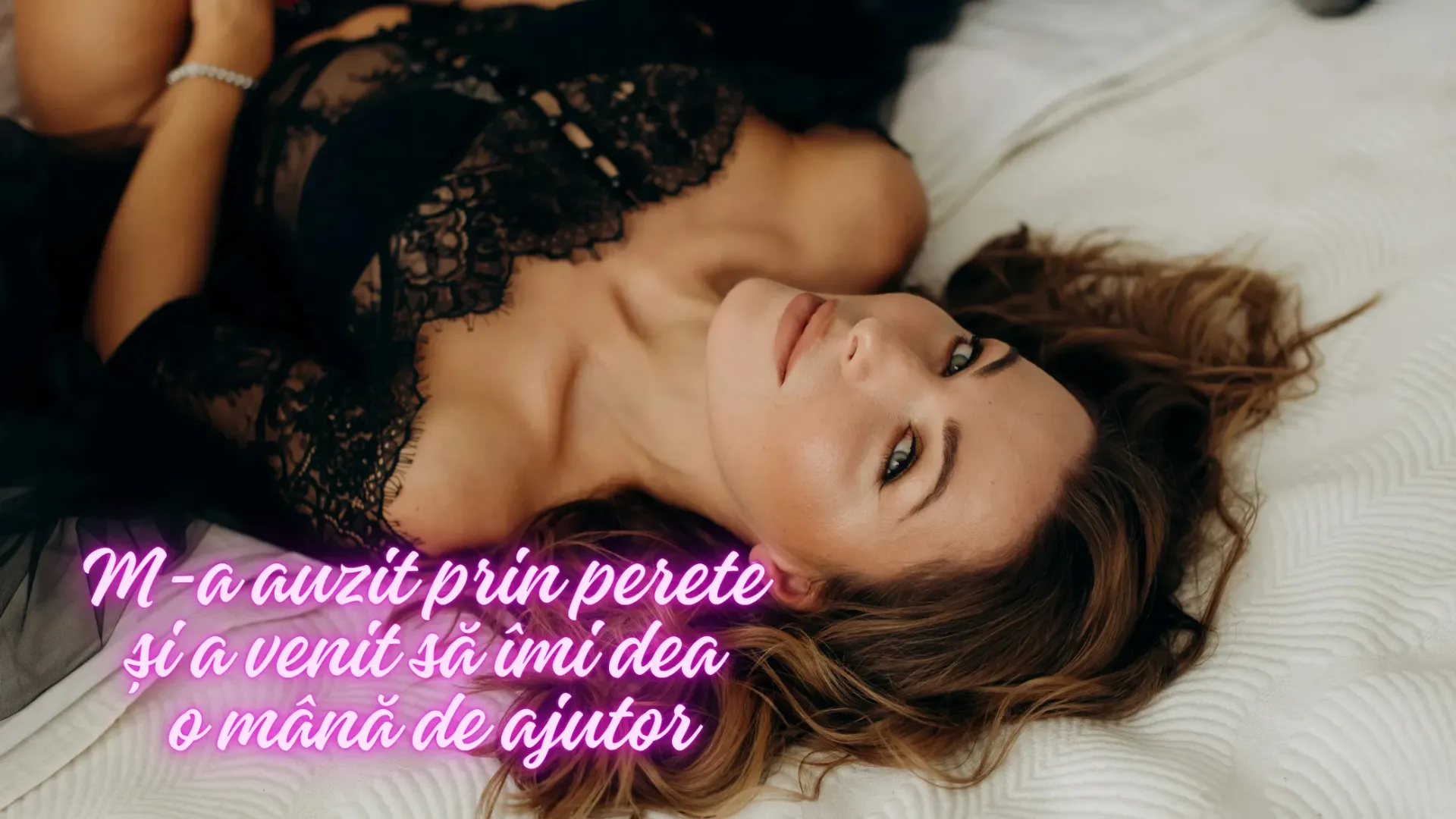 Vecinul meu m-a auzit gemând prin perete și 